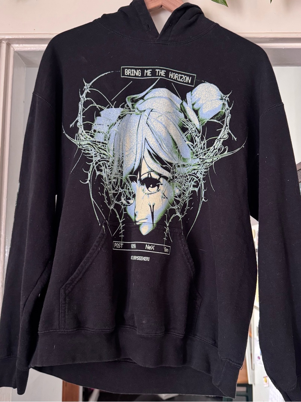 Bring Me The Horizon Hoodie black sweatshirt size large